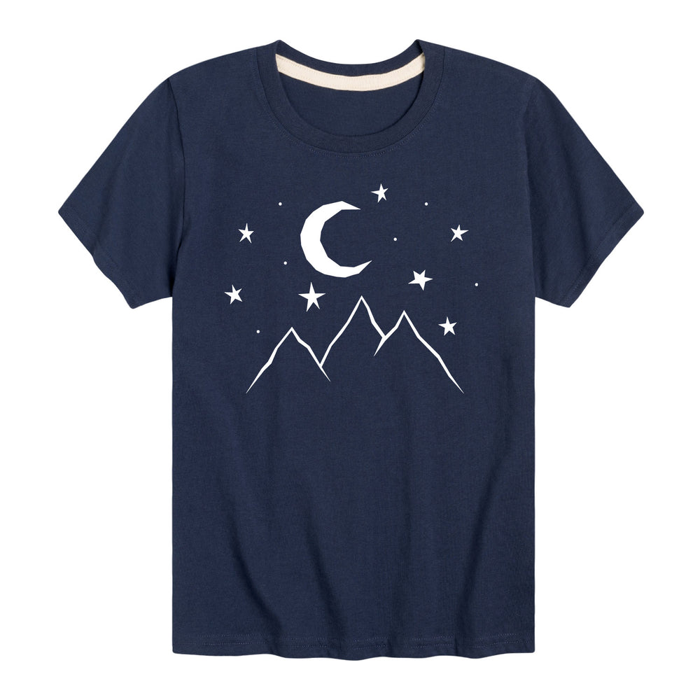 Starry Mountains - Youth & Toddler Short Sleeve T-Shirt