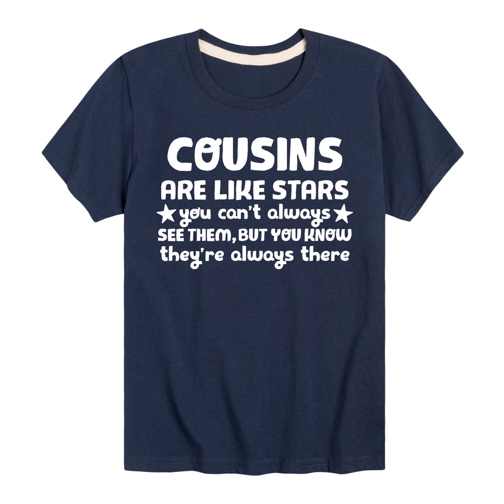 Cousins Are Like Stars - Youth & Toddler Short Sleeve T-Shirt