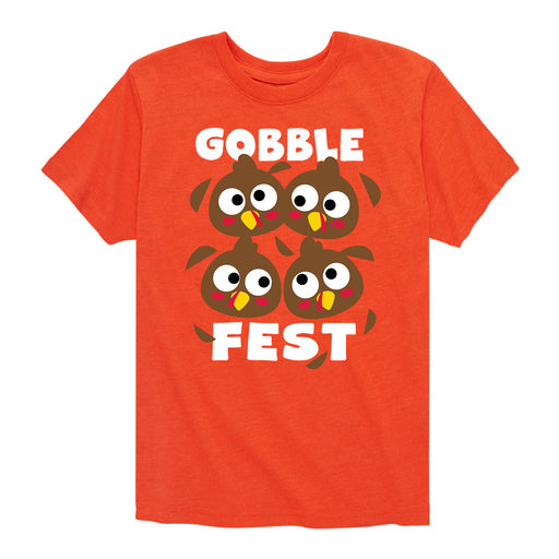 Gobble Fest - Youth & Toddler Short Sleeve T-Shirt