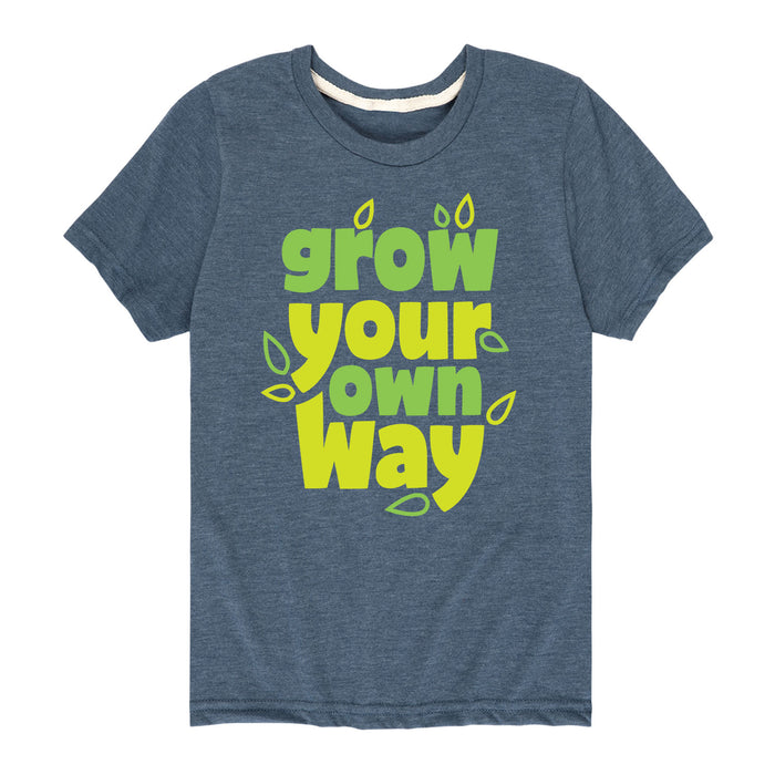 Grow Your Own Way - Youth & Toddler Short Sleeve T-Shirt