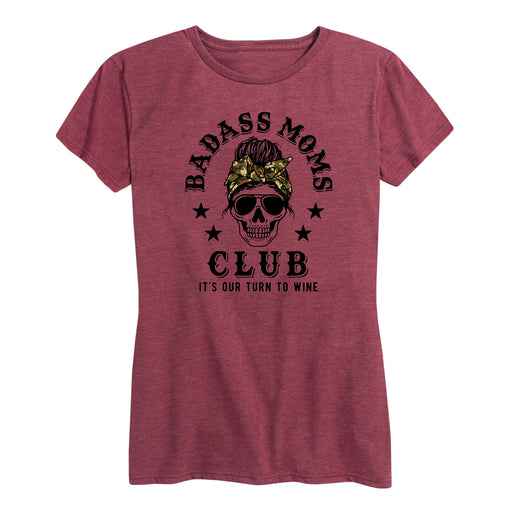 Bad Moms Club Camo Bandana - Women's Short Sleeve T-Shirt