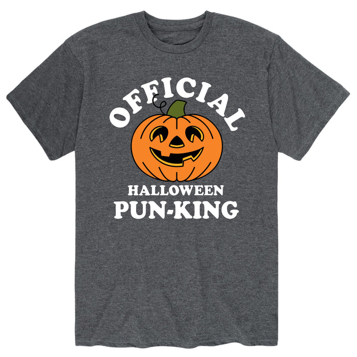 Official Halloween Pun King - Men's Short Sleeve T-Shirt