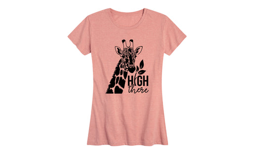 High There Giraffe - Women's Short Sleeve T-Shirt