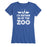 Id Rather Be At The Zoo - Women's Short Sleeve T-Shirt