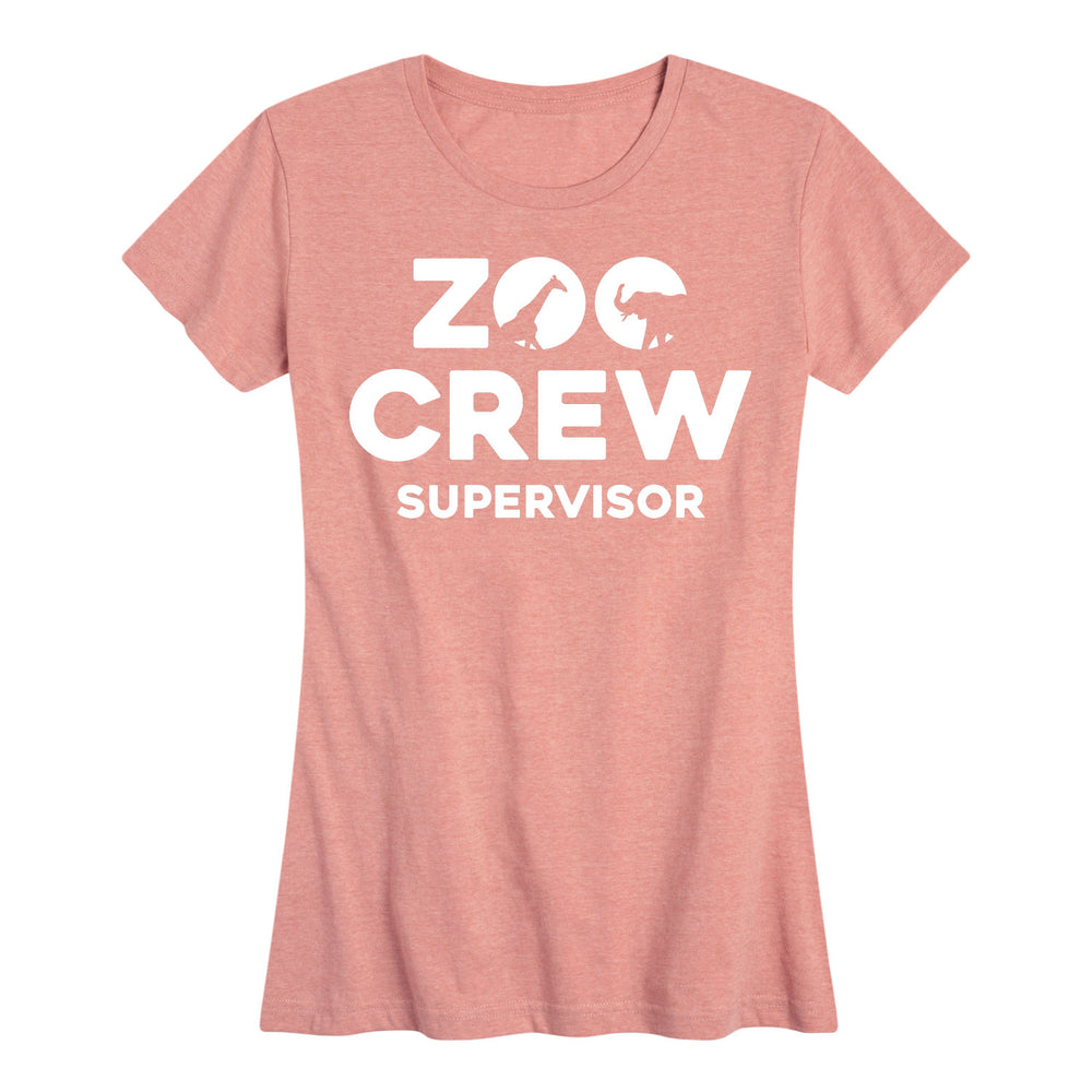 Zoo Crew Supervisor Adult Tee