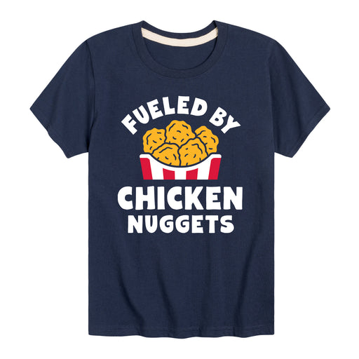 Fueled By Chicken Nuggets - Toddler & Youth Short Sleeve T-Shirt