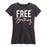 Free Britney Script Font - Women's Short Sleeve Graphic T-Shirt