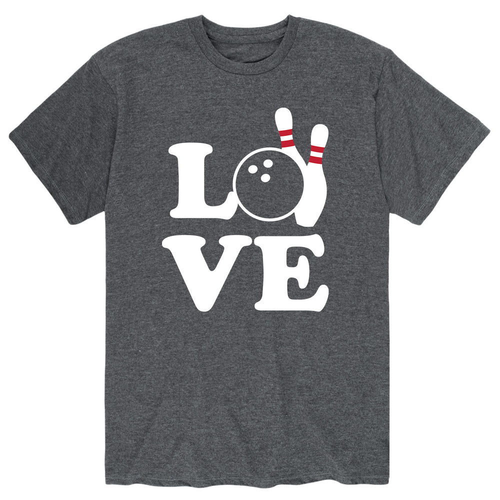 Love Bowling - Men's Short Sleeve T-Shirt