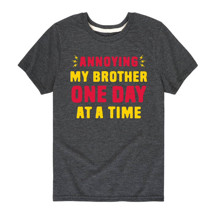 Annoying My Brother - Youth & Toddler Short Sleeve T-Shirt
