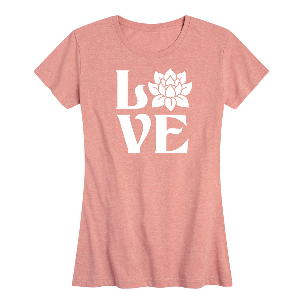 Love With Lotus - Women's Short Sleeve T-Shirt