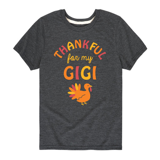 Thankful For My Gigi - Youth & Toddler Short Sleeve T-Shirt