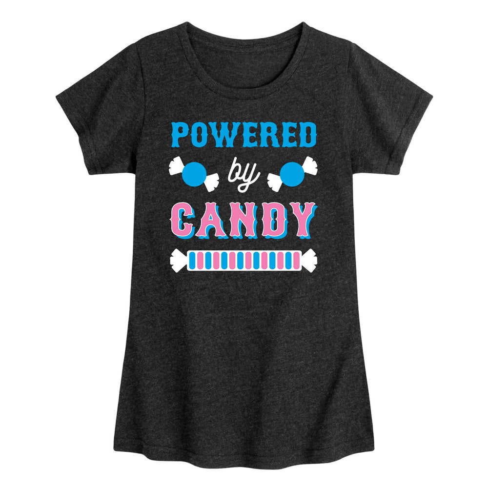 Powered By Candy - Youth & Toddler Girl's Short Sleeve T-Shirt