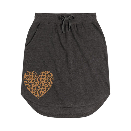 Leopard Heart - Women's Weekend Skirt