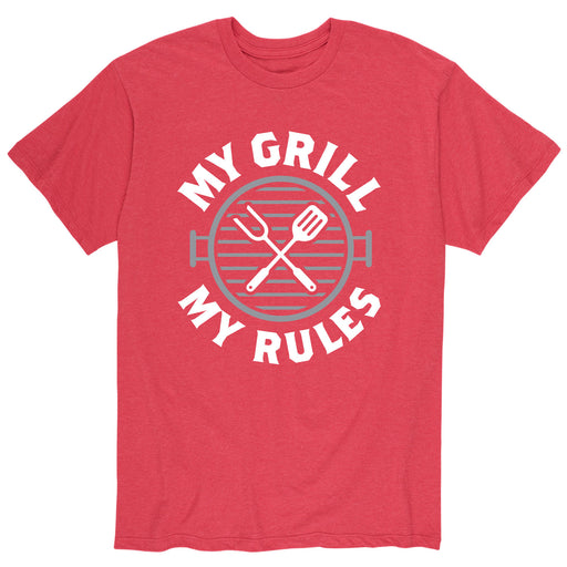 My Grill My Rules - Men's Short Sleeve T-Shirt