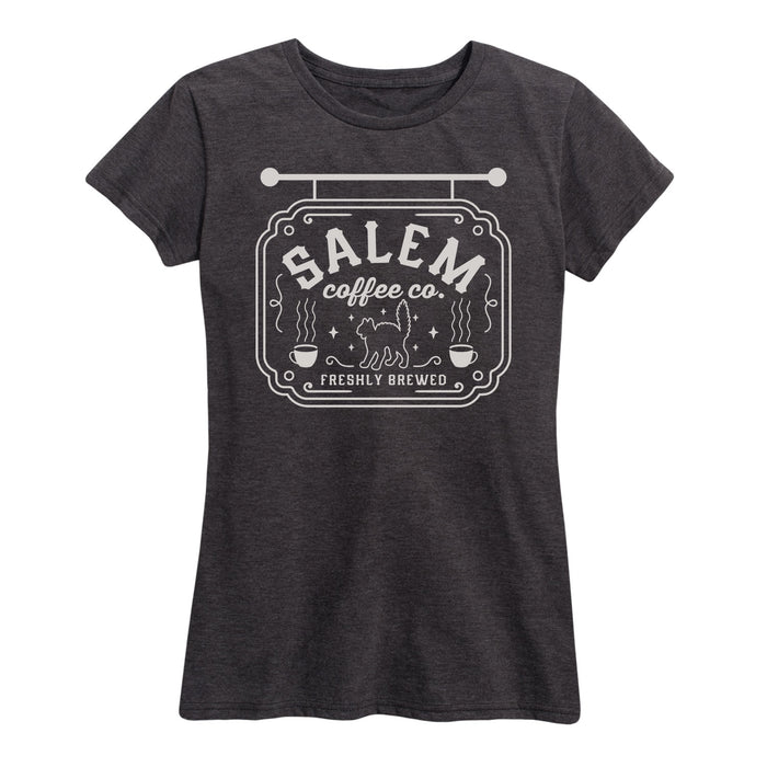Salem Coffee Co Sign - Women's Short Sleeve T-Shirt