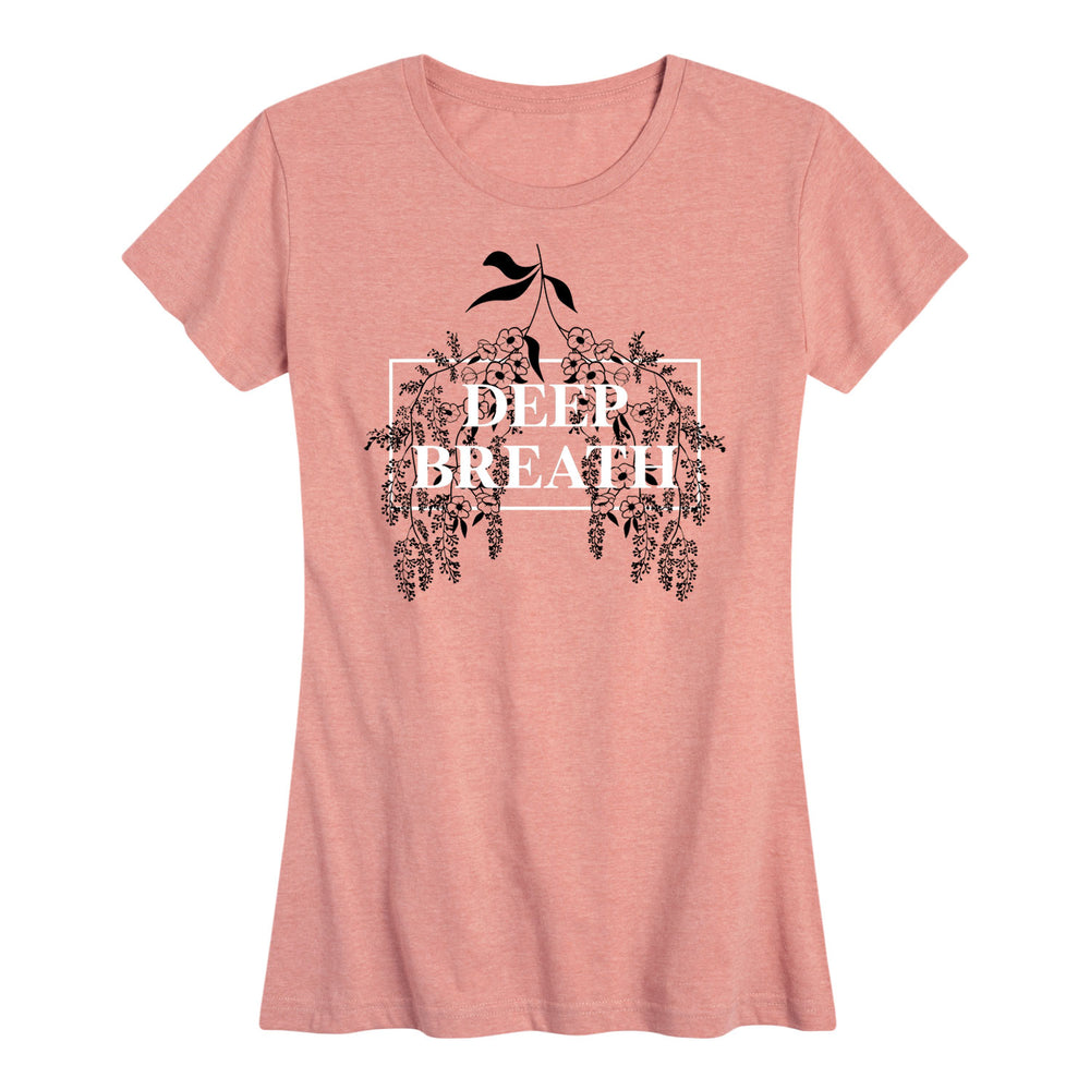 Deep Breath Lung Flowers - Women's Short Sleeve T-Shirt