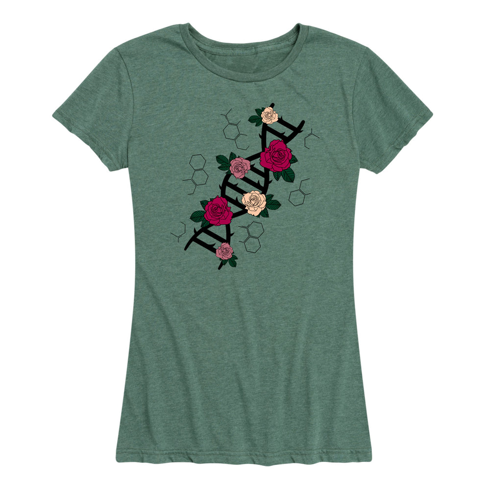 Floral DNA - Women's Short Sleeve T-Shirt