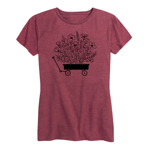 Flower Wagon - Women's Short Sleeve T-Shirt