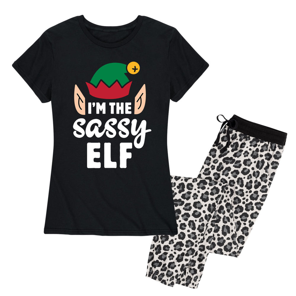 I'm The Sassy Elf - Women's Pajama Set