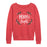Merry And Bright - Women's Lightweight French Terry Pullover