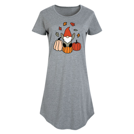 Gnome And Pumpkins - Women's Any Way Dress