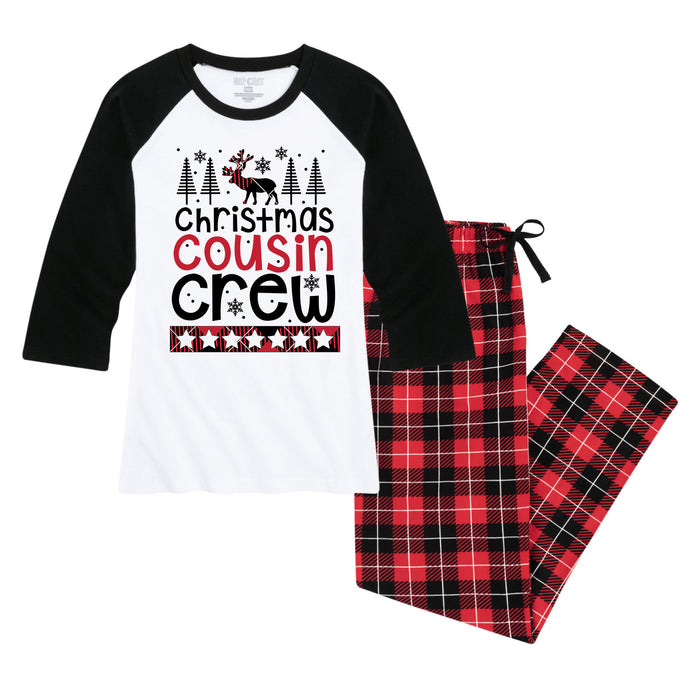 Christmas Cousin Crew - Matching Family Pajama Sets