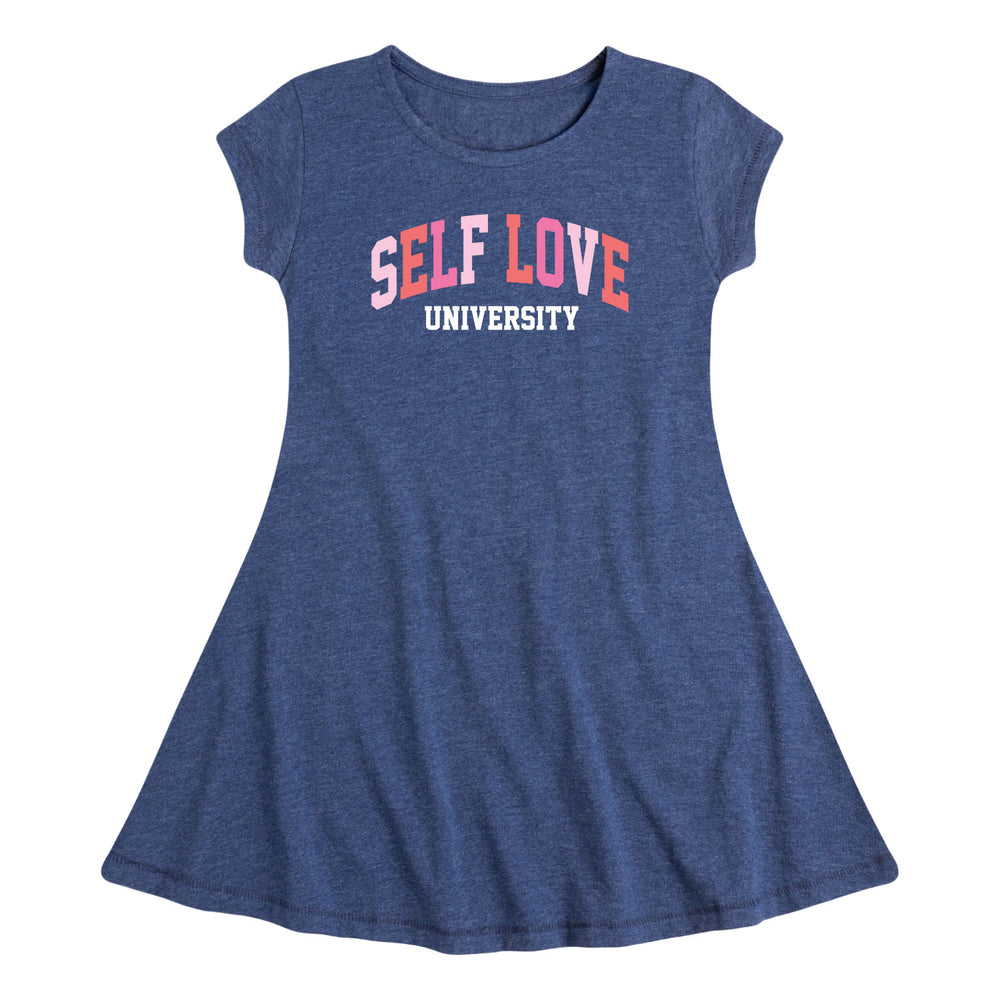 Self Love University - Toddler & Youth Fit & Flare Dress