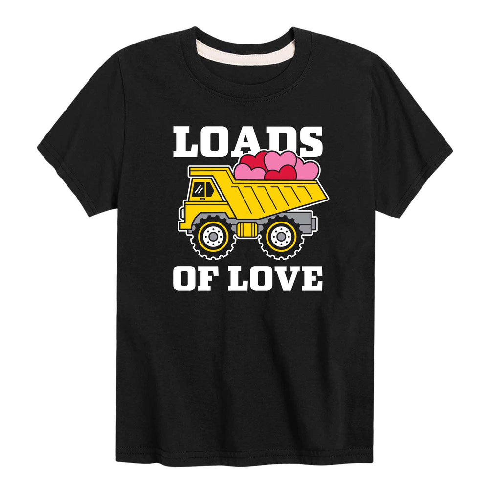 Loads Of Love Truck - Toddler and Youth Short Sleeve Graphic T-Shirt