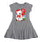 Bee Mine Vintage Valentine - Toddler & Youth Fit & Flare Dress