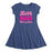 Love More Worry Less - Toddler & Youth Fit & Flare Dress