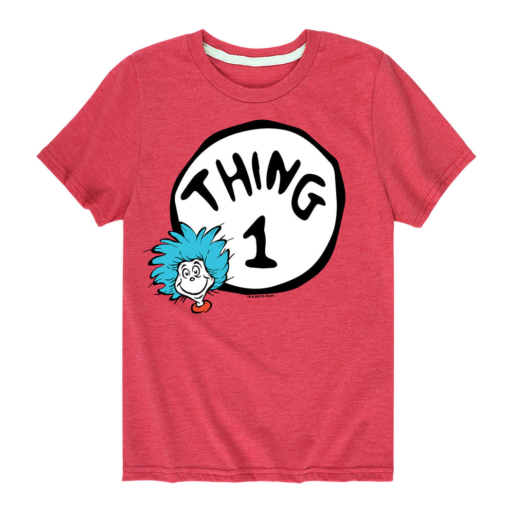 DR SEUSS THING ONE - Youth & Toddler Short Sleeve T-Shirt