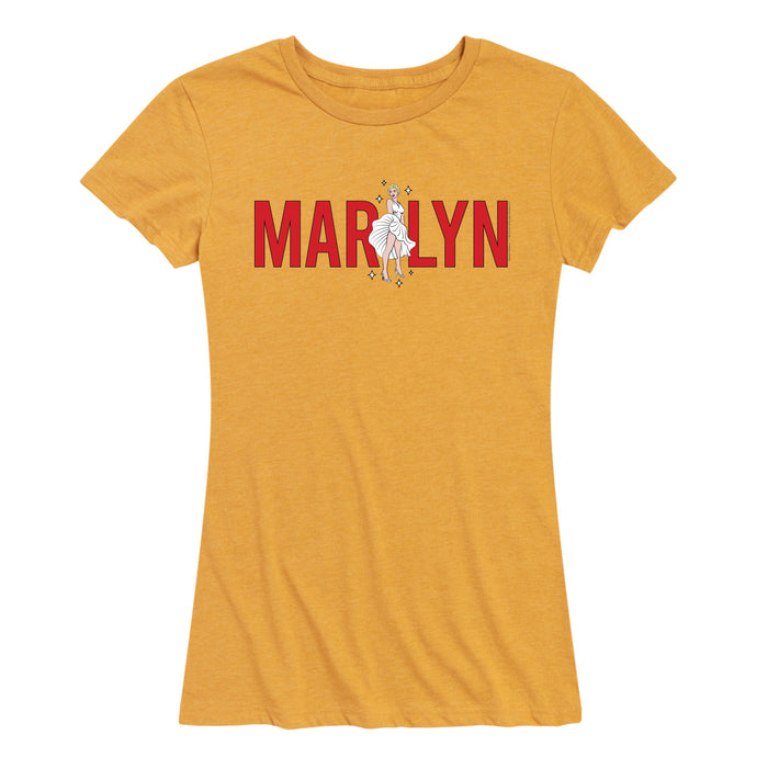 Marilyn - Women's Marilyn Monroe Short Sleeve Graphic T-Shirt