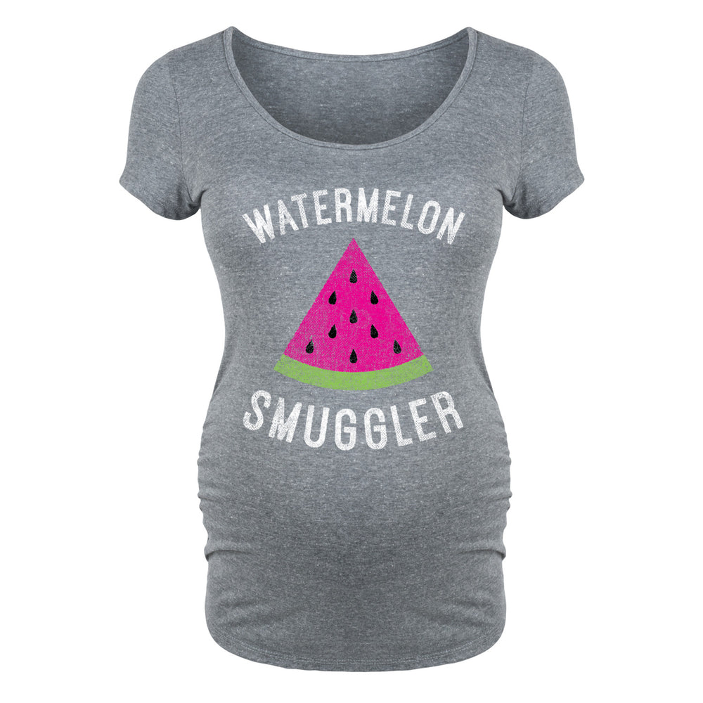 Watermelon Smuggler - Maternity Short Sleeve T-Shirt