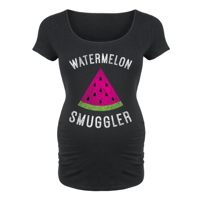 Watermelon Smuggler - Maternity Short Sleeve T-Shirt