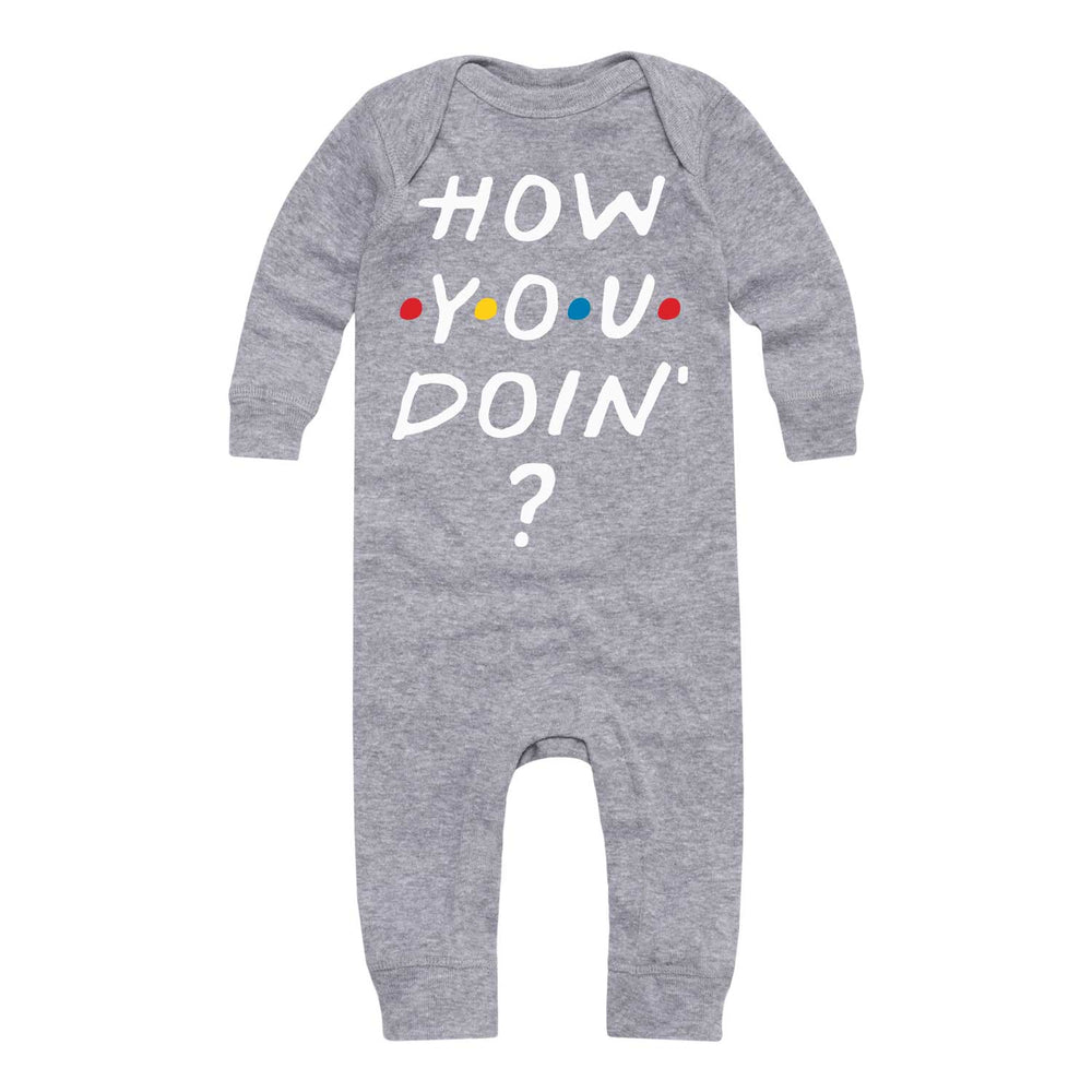 How You Doin - Infant Long Sleeve One Piece