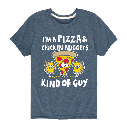 Im Pizza Nuggets Kind of Guy - Youth & Toddler Short Sleeve T-Shirt