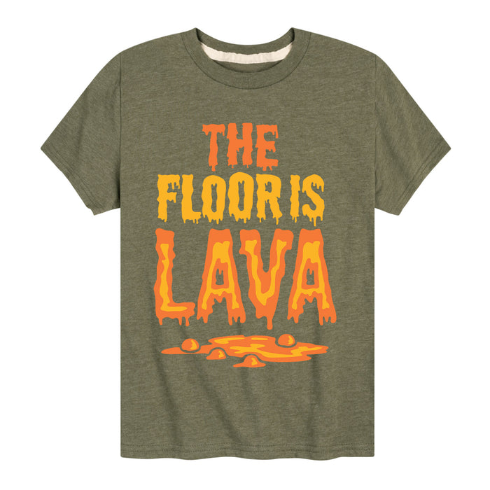 The Floor is Lava - Youth & Toddler Short Sleeve T-Shirt