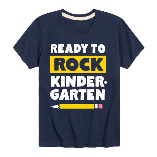 Ready To Rock Kindergarten - Youth & Toddler Short Sleeve T-Shirt