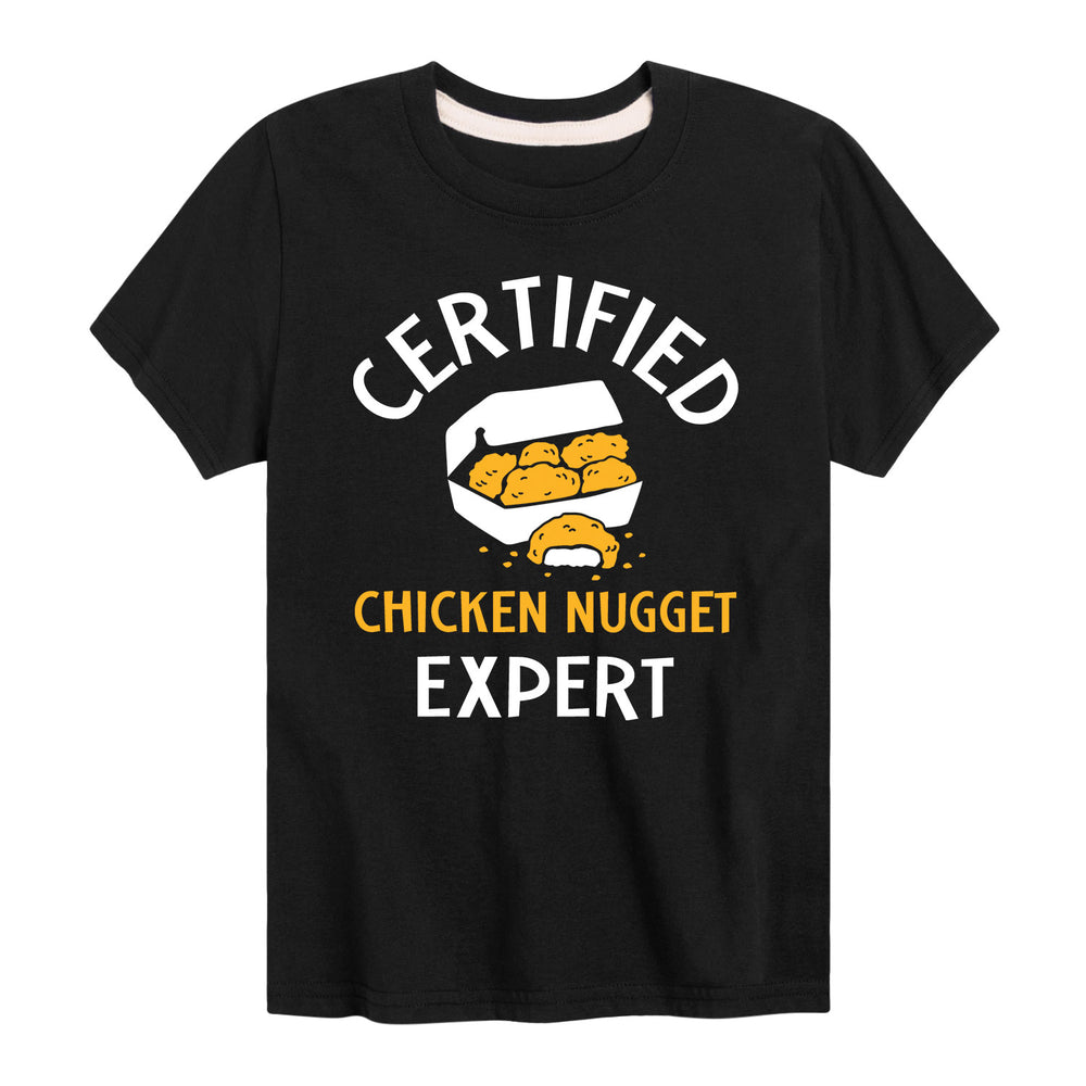 Certified Chicken Nugget Expert - Youth & Toddler Short Sleeve T-Shirt