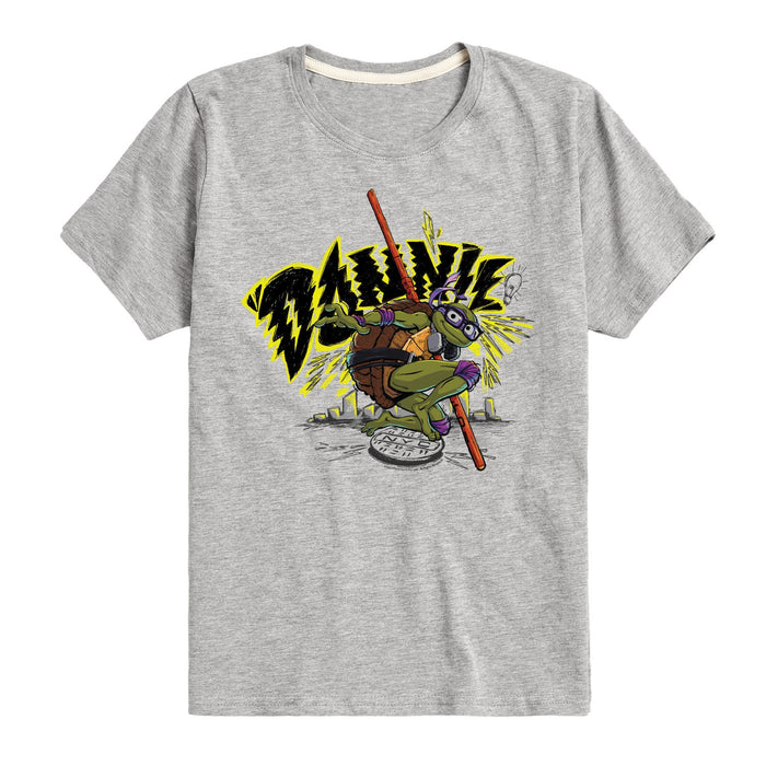Kids Teenage Mutant Ninja Turtles Long Sleeve T-Shirt in White - Size Small