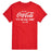 Coca-Cola Enjoy It's The Real Thing | Adult Short Sleeve Graphic T-Shirt | Coca-Cola Drink Shirt | Coca-Cola Red Tee